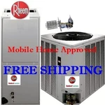 Ton Rheem Select R454B 14.3 Pump System Condenser/air Handler/ Heater Kit. Fixed Price $3819.00.