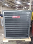 Goodman 3.5 Ton 15.2 SEER2 Air Conditioner Condenser, GLXS5BA421, Scratch + Dent. Fixed Price $2961.00.