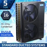 Aciq Ton 16 SEER2 Efficient Central Air Conditioner R454B Inverter Unit. Fixed Price $2751.00.