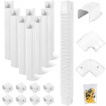 LYPREM2025 Upgraded 16.5FT Mini Split Line Set Cover 4 Pvc Kit For. Fixed Price $110.61.