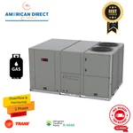 Trane Foundation 25 Ton Gas Package Unit 460V 3PH Rtu/horizontal 14.8 Seer. Fixed Price $40074.00.