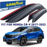 Rain Guards Vent Visors Shade For 2017-2022 Honda Cr-v (crv) Shatterproof. Fixed Price $104.99.