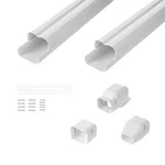 New/mini Split Line Set Cover 3-INCH 7.4FT L, Pvc Decorative Pipe. Fixed Price $35.50.