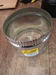 Master Flow 6 In. Flexible Duct And Sheet Metal Connector Splice Collar. Fixed Price $6.50.