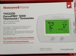 Honeywell TH5220D1029 Focuspro 5000 Thermostat For Heat Pump Conventional. Fixed Price $150.99.