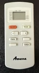 Remote Control For Amana PBE123G35CC AH183G35AX YX1FF Window Air Conditioner. Fixed Price $9.00.