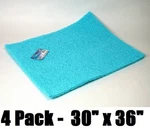(4) Dial 3074 30" X 36" Pre-cut Non Allergenic Evaporative Swamp Cooler Pads. Fixed Price $98.89.