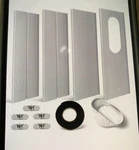Yoleshy Portable Air Conditioner Window Kit With Coupler Adjustable Se.... Fixed Price $27.49.