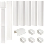 Bewave 4" 9 Ft Mini Split Line Set Cover Kit, Decorative Pvc Tubing K.... Fixed Price $47.69.
