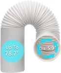 Bewave Portable Air Conditioner Hose, Exhaust Vent With 5.9 Inch. Fixed Price $36.99.