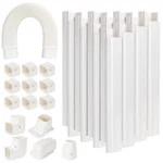 Guequitlex 3" W 16.1 Ft Line Set Cover Kit For Mini Split Air Conditioner Dec.... Fixed Price $60.93.