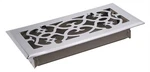 Tru Aire C164-OSN 04X12 Satin Nickel 1-WAY Scroll Floor Register In. De. Fixed Price $8.58.