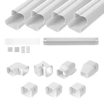 Mini Split Line Set Cover 3-INCH W 15.8FT L, Pvc Decorative Pipe For. Fixed Price $51.83.