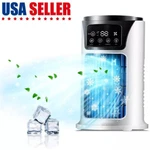 Portable Air Cooler Fan Humidifier Led Personal Cooling Mini Ac Conditioner. Fixed Price $29.78.