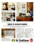 1955 Rca Air Conditioner Print Ad Window Ac. Fixed Price $14.99.