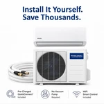 Mrcool Diy Select 24K Mini Split Ac Ductless Heat Pump System 230V Wifi. Fixed Price $1999.00.