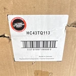 Carrier HC43TQ113 Blower Motor 115V 1/2 Hp 5.0A Steel Single Phase. Fixed Price $239.00.