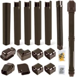 Kuriprotect Decorative Pvc Line Set Cover Kit For Ft, Brown. Fixed Price $54.82.