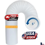 5" 59" Portable Ac Exhaust Hose, Compatible With Lg, Haier, Delonghi. Fixed Price $29.99.