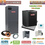 Goodman 5 Ton Heat Pump Split System 17.2 SEER2 Two Stage Variable + Install Kit. Fixed Price $9120.00.