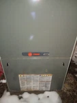 Trane XR95 Central Furnace 95% Afue Natural Gas Gray 120V. Fixed Price $475.00.