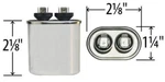 (1X) 27L571S Genteq Capacitor 4UF Application Motor Run Volt. Fixed Price $8.99.