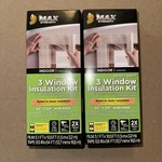 Pack Duck Max Strength 3 Window Insulation Kit Heavy Duty 62 126 Wide. Fixed Price $11.99.