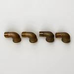 Anderson Metals 3/8 In. 90 Deg. Red Brass Threaded Elbow (1/4 Bend) 738116-06. Fixed Price $15.79.