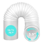 80" Length 5.9 Inch Diameter Portable Air Conditioner Hose With Anti-clockwis.... Fixed Price $31.67.
