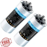 2 Pack Bluestars 35+3 Mfd 370/440 Vac Dual Run Round Capacitor CBB65 Motor. Fixed Price $44.99.