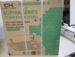 Cooper Hunter 12000 Btu 230V Split Air Conditioner Heat Pump Ceiling Cassette. Fixed Price $1414.02.