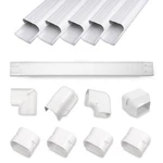 3" 10FT Pvc Line Set Cover Kit For Ductless Mini Split Air Conditioners, Deco.... Fixed Price $52.94.