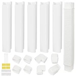 Yoleshy 3'' Mini Split Line Set Cover Pvc Inch L, White. Fixed Price $54.99.