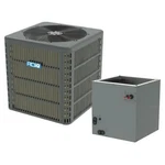Aciq 5 Ton 13.8 SEER2 Air Conditioner With 21" Multi-positional Cased Coil, R32. Fixed Price $2788.00.