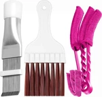 Hommtina 3 Pcs Air Conditioner Condenser Fin Comb/cleaning Brush, Coil Silver. Fixed Price $14.76.