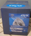 Active Air 3-PLY Premium Ducting 10" X 25' Includes Ez Turn Clamps ACDC1025P. Fixed Price $29.99.