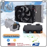 12V Universal Underdash Electric Air Conditioner Cool &heat Ac Kit Fit Auto Car. Fixed Price $383.85.