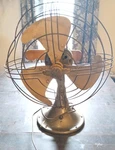 General Electric Vintage Fan 14 3 Blades Metal Works Read Desc. Fixed Price $99.99.