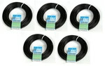 Dial Mfg 4321 100' X 1/4" Od Black Poly Water Supply Line Tube Tubing - 5 Pack. Fixed Price $99.98.