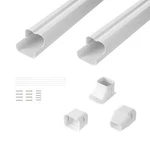 Mini Split Line Set Cover 3-INCH W 7.4FT L, Pvc Decorative Pipe For. Fixed Price $58.30.