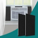 Daisypower Window Air Conditioner Foam 17" High X 9" Wide 7/8" Thick, Black. Fixed Price $27.46.