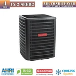 Goodman Ton 15.2 SEER2 Air Conditioner Condenser Single Stage R32 GLXS5BA4810. Fixed Price $3347.00.