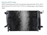 Ocpty Aluminum A/c Condenser Replacement Fit For 2012 2013 2014 2015 2016 .... Fixed Price $55.00.