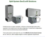 4 Ton Geocool Geothermal Heat Pump Vertical Horizontal Split System Design. Fixed Price $5989.00.