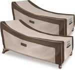 Lounge Chair Cover, Heavy Duty Chaise Covers Outdoor Waterproof 2 Pack,. Fixed Price $113.99.