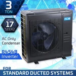 Aciq 3 Ton 17 SEER2 Efficient Central Air Conditioner R454B Inverter Unit. Fixed Price $2141.30.