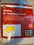 Window Air Conditioner Cover 18" H X 27" 22" Deep, Ace 54311. Fixed Price $20.00.