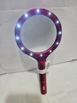5X Handheld Magnifying Glass With 12 Led Lights Batteries Included, Clear View. Fixed Price $25.00.