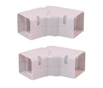 2-PACK Diversitech 230-AFB4 In. Speedichannel Adjustable Flat Bend. Fixed Price $44.99.