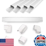 Mooitek 4 16.5FT Mini Split Pvc Line Set Cover Kit Decorative. Fixed Price $106.76.